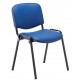 Club Wipe Clean PU Visitor Stacking Chair